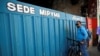 Sede de una pequeña empresa (mipyme) que comercializa alimentos en La Habana. (Yamil Lage/ AFP/ Archivo)
