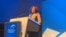 La abogada Laritza Diversent en la cumbre de UNWatch. Tomado de @GenevaSummit