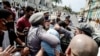Arrestos en La Habana el 11 de julio de 2021.