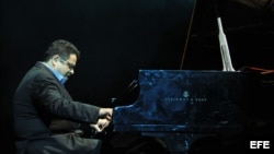 Fotografía de archivo del músico Arturo O'Farrill en un concierto en La Habana (Cuba).